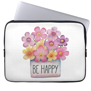 Housse Pour Ordinateur Portable Soyez heureux