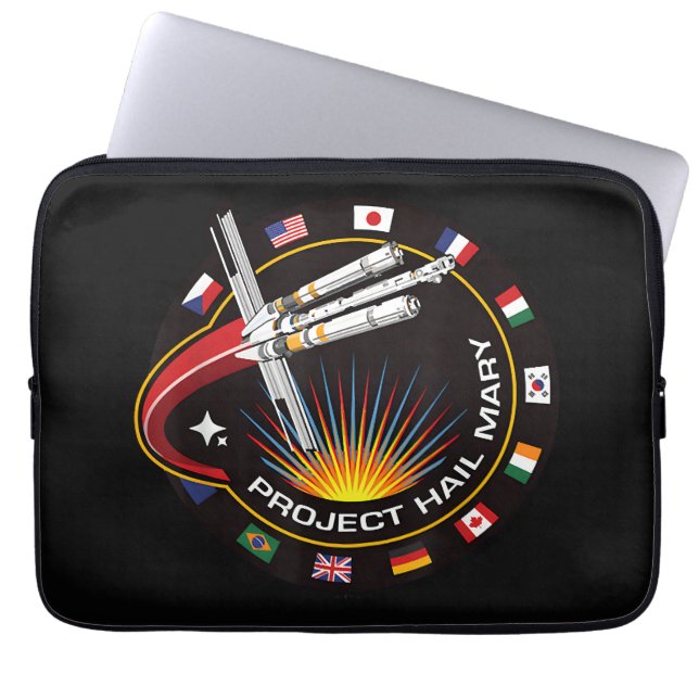 Housse Pour Ordinateur Portable Space Mission Patch (Devant)