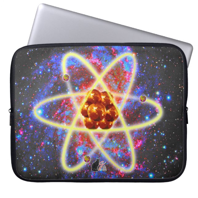 Housse Pour Ordinateur Portable Spacey Atomic (Devant)