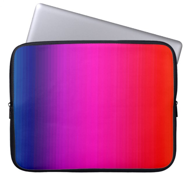 Housse Pour Ordinateur Portable Spectre des couleurs horizontales - 4 (Devant)
