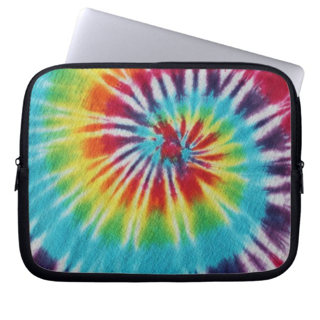 Housse Pour Ordinateur Portable Spirale arc-en-ciel (Devant)