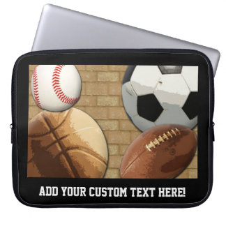 Housse Pour Ordinateur Portable Sports All-Star, basket-ball/football/football
