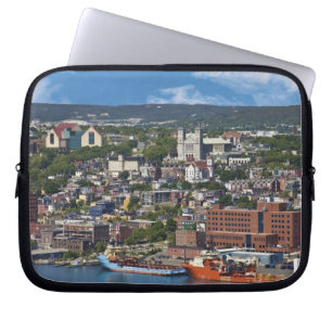 Housse Pour Ordinateur Portable St. John's, Terre-Neuve, Canada, le littoral