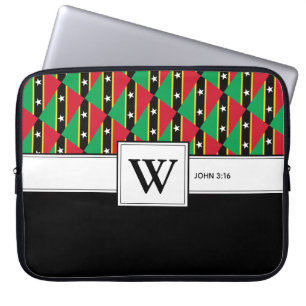 Housse Pour Ordinateur Portable ST KITTS NEVIS Christian Scripture Ordinateur port