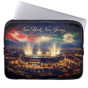 Housse Pour Ordinateur Portable Stade élégant de New York hôte de la Coupe du Mond