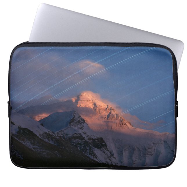 Housse Pour Ordinateur Portable Star Trail | Mt Everest Tibet, Chine (Devant)