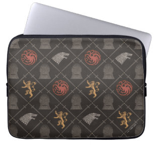 Housse Pour Ordinateur Portable Stark, Lannister, Targaryen, Motif du Trône de fer