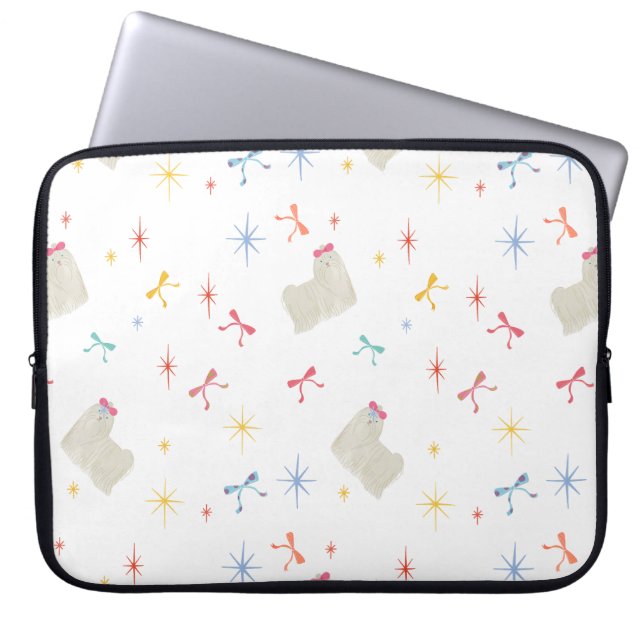 Housse Pour Ordinateur Portable Starry Sparkle mignon voeu chiot (Devant)