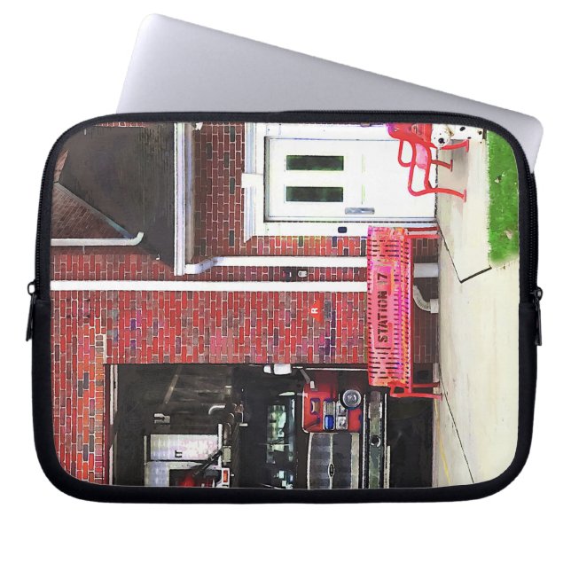 Housse Pour Ordinateur Portable Station 17 Firehouse (Devant)