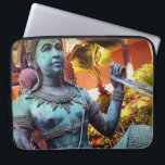 Housse Pour Ordinateur Portable Statue de guerrier asiatique Turquoise Antique Pho<br><div class="desc">Découverte dans un jardin luxuriant, cette statue de guerrier asiatique crie voyage et exploration. Envie d'animer votre ordinateur avec cette étonnante pochette d'ordinateur portable en néoprène de photographie. Cette pochette pour ordinateur portable est disponible en trois tailles : 15", 13" et 10". Fait un grand cadeau pour quelqu'un spécial! Vous...</div>
