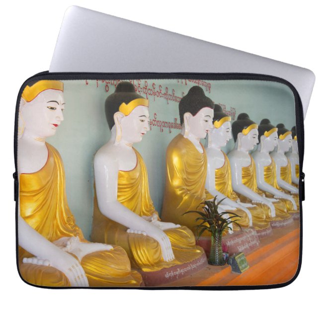 Housse Pour Ordinateur Portable Statues bouddhistes à Umin Thounzeh (Devant)
