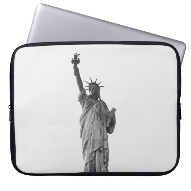 HOUSSE POUR ORDINATEUR PORTABLE STATUT DE LIBERTÉ (Devant)