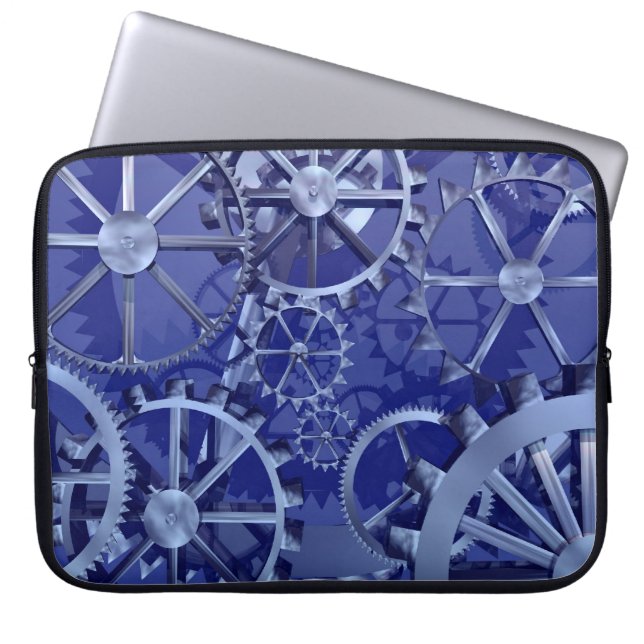 Housse Pour Ordinateur Portable Steampunk (Devant)