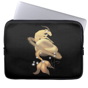 Housse Pour Ordinateur Portable Stellar Capricorn Saturn Zodiac