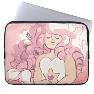 Housse Pour Ordinateur Portable Steven Universe Illustration de quartz Rose