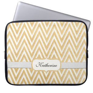 Housse Pour Ordinateur Portable Style moderne de mod de Chevron de dentelle de la
