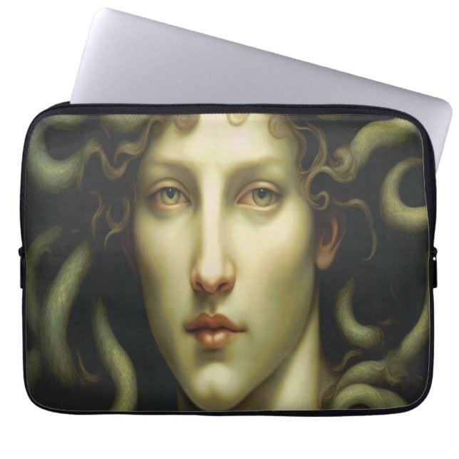 Housse Pour Ordinateur Portable Style Renaissance de la Médusa (Devant)