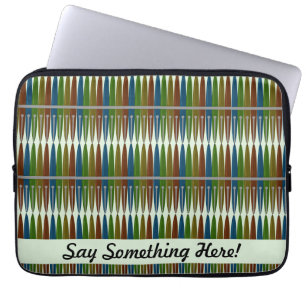 Housse Pour Ordinateur Portable Stylos d'écriture couleur cool Design Art