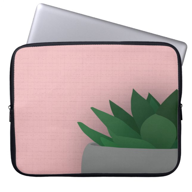 Housse Pour Ordinateur Portable Succulent numérique (Devant)