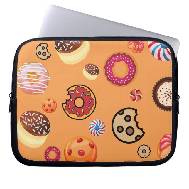 Housse Pour Ordinateur Portable Sucreries 6 (Devant)
