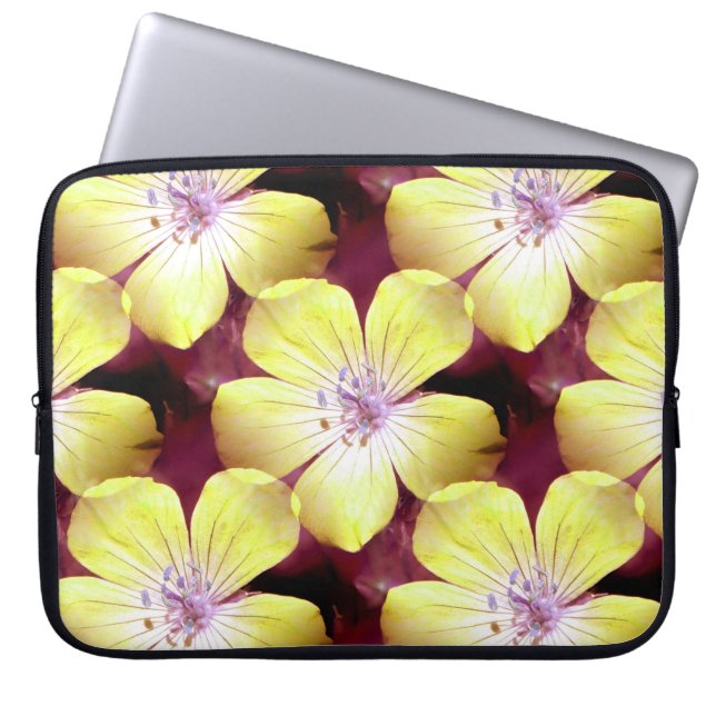 Housse Pour Ordinateur Portable Summery Yellow.... (Devant)