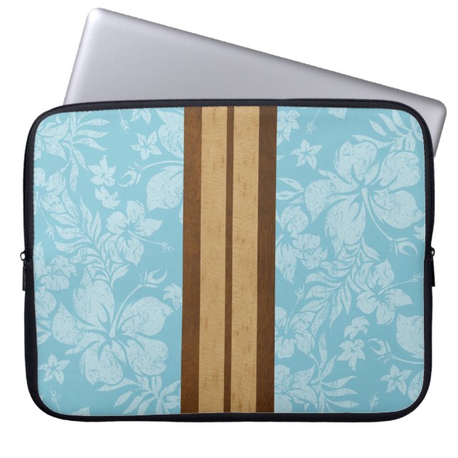 Housse Pour Ordinateur Portable Sunset Beach Surboard Neoprène Wetsuit (Devant)