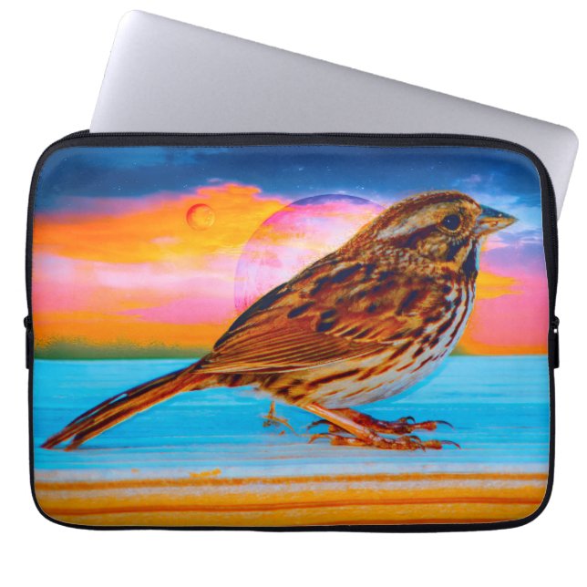 Housse Pour Ordinateur Portable Sunset Melody (Devant)