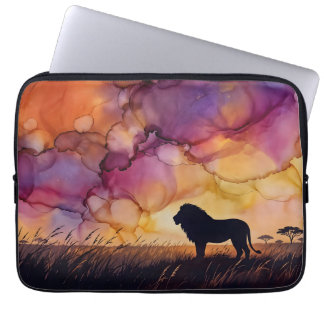 Housse Pour Ordinateur Portable Sunset on the Savanna