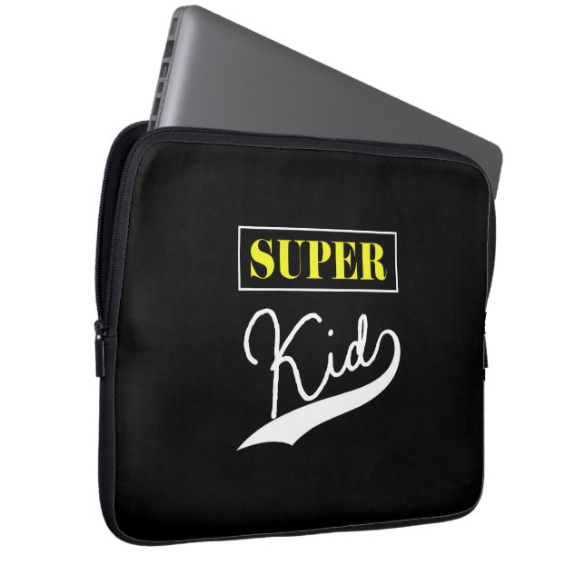 Housse Pour Ordinateur Portable Super Kid (Devant droit)