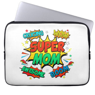 Housse Pour Ordinateur Portable Super Maman Pour Femmes
