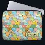 Housse Pour Ordinateur Portable Super mignon chat personnalisé<br><div class="desc">Cute Personnalisé Cat Laptop Sleeve - Cette adorable manche d'ordinateur portable avec une foule de chats multicolores sera un coup de feu sûr avec vos amis amoureux du chat. Nous devons laisser le chat hors du sac sur celui-ci parce que cette manche d'ordinateur portable personnalisée est juste un ajout absolument...</div>