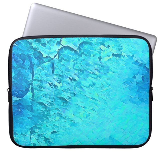 Housse Pour Ordinateur Portable Superbe aquarelle Tropical Ocean Theme Design (Devant)