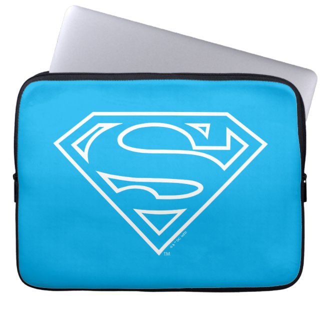 Housse Pour Ordinateur Portable Supergirl Outline S-Shield (Devant)