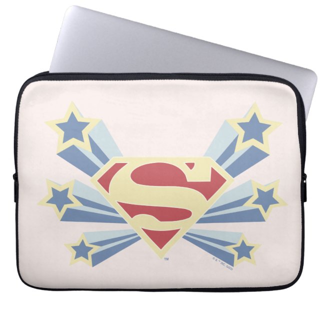 Housse Pour Ordinateur Portable Supergirl Stars S-Shield (Devant)
