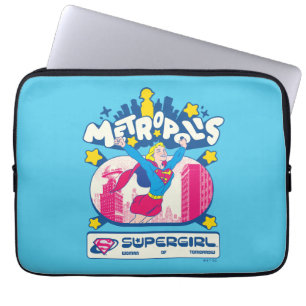 Housse Pour Ordinateur Portable Supergirl Super Pop Femme de demain