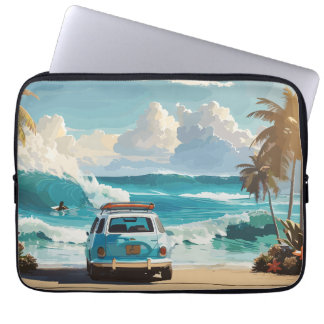 Housse Pour Ordinateur Portable Surf du matin