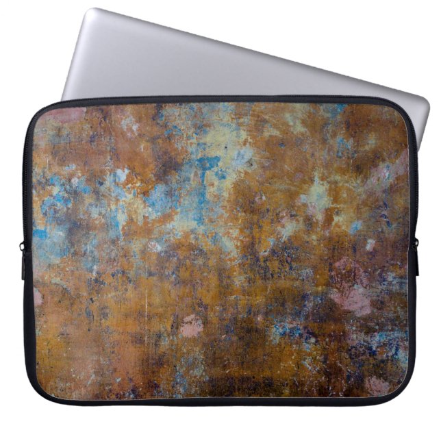 Housse Pour Ordinateur Portable Surface en bois Brown et rose (Devant)