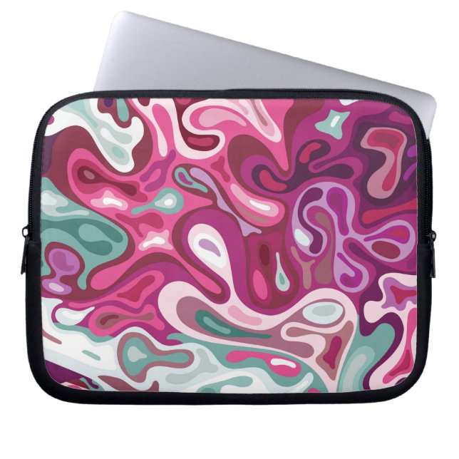 Housse Pour Ordinateur Portable Surface liquide 3 (Devant)