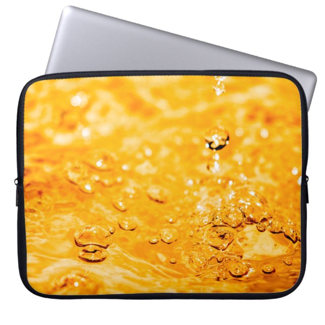 Housse Pour Ordinateur Portable Surface propre liquide ondulée (Devant)