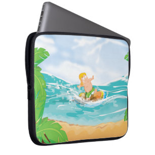 Housse Pour Ordinateur Portable Surfer