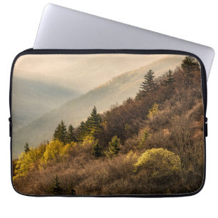 Housse Pour Ordinateur Portable Survol de la vallée d'Oconaluftee Caroline du No