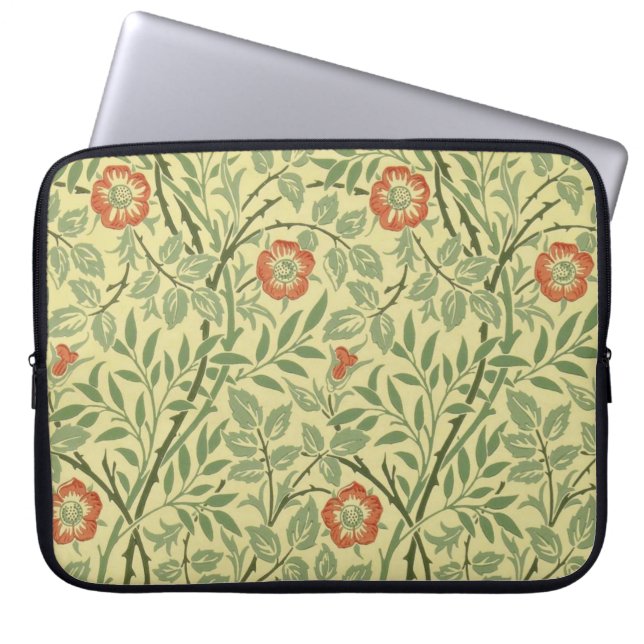 Housse Pour Ordinateur Portable Sweet Briar Motif (par William Morris) (Devant)