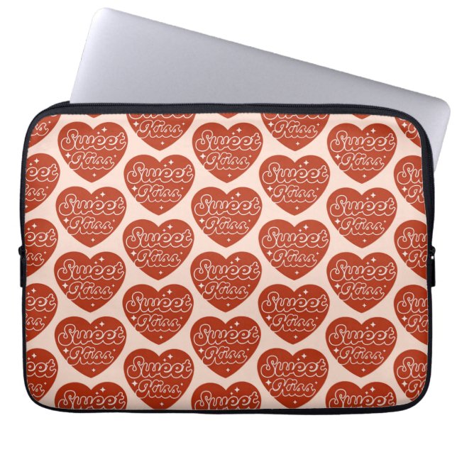 Housse pour ordinateur portable Sweet Kiss (Devant)