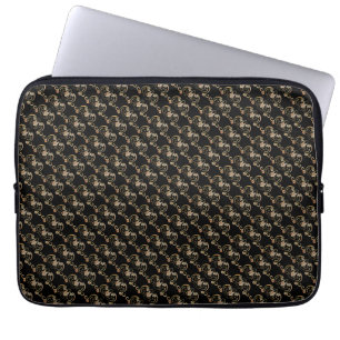 Housse Pour Ordinateur Portable Symbole chinois de chaume