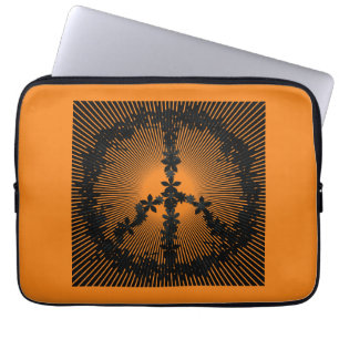 Housse Pour Ordinateur Portable Symbole de paix, art