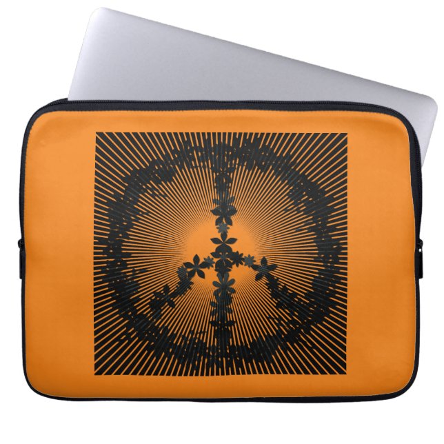 Housse Pour Ordinateur Portable Symbole de paix, art (Devant)