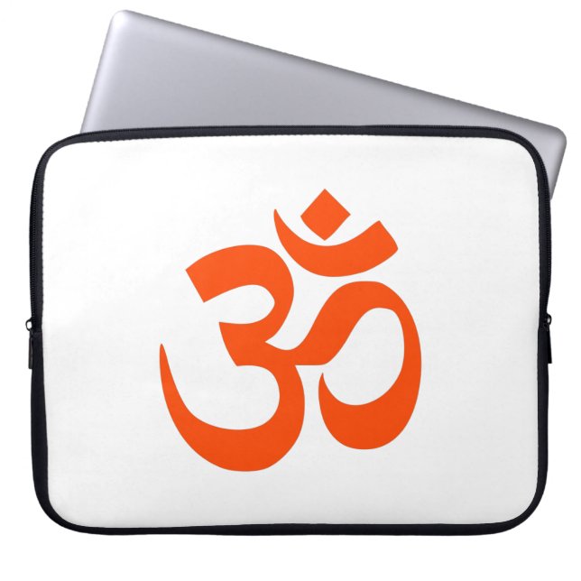 Housse Pour Ordinateur Portable Symbole Om indien (Devant)