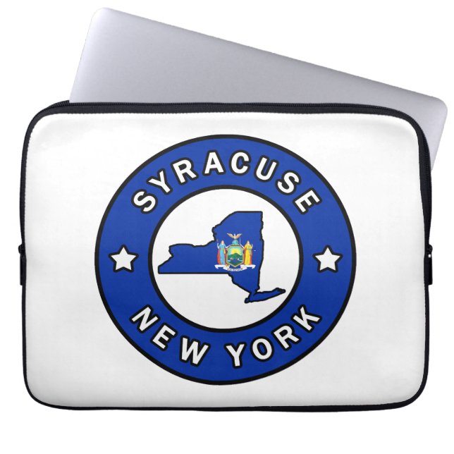 Housse Pour Ordinateur Portable Syracuse New York (Devant)