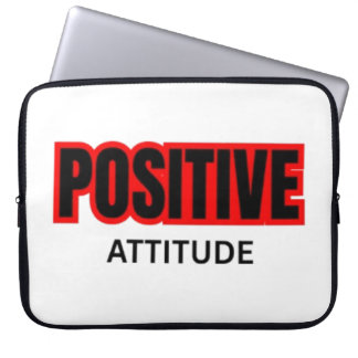 Housse Pour Ordinateur Portable T-Shirt à typographie motivationnelle d'attitude p
