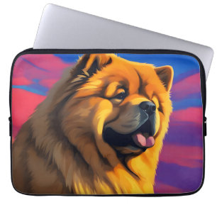Housse Pour Ordinateur Portable Tableau Chow Chow
